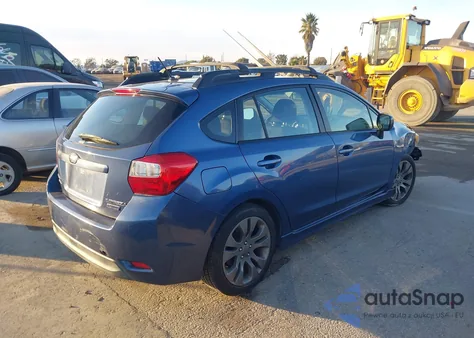 2013 Subaru Impreza 2.0I Sport Premium from USA, damaged, VIN JF1GPAL61DH807818